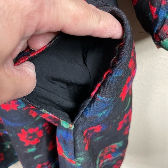 Rachel Comey Target Black Volume‎ 3/4 Peasant sleeve knee length scoop neck sz 2 - Picture 6 of 8